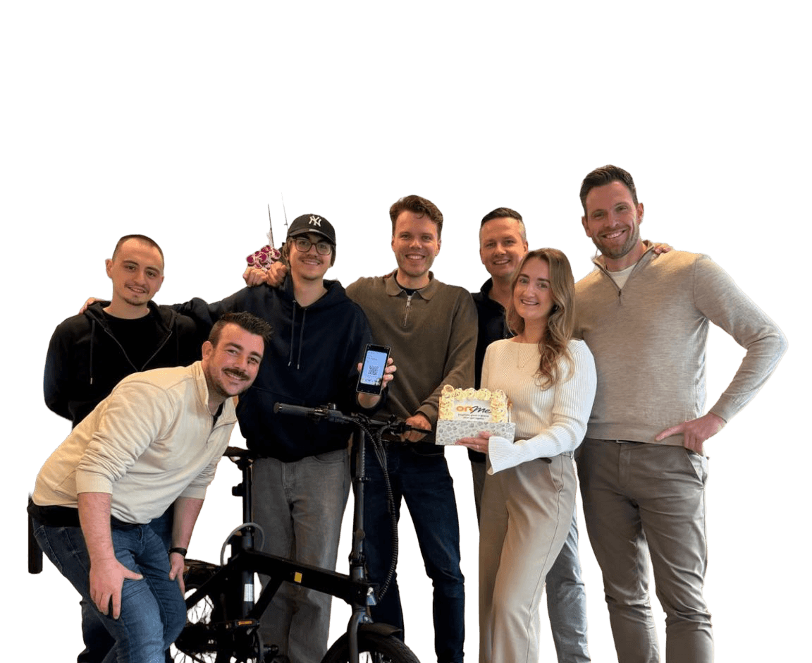 The OnMe team at the office in Eindhoven